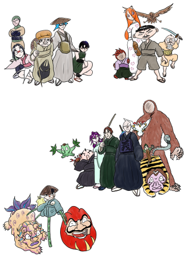 キャラクター達
