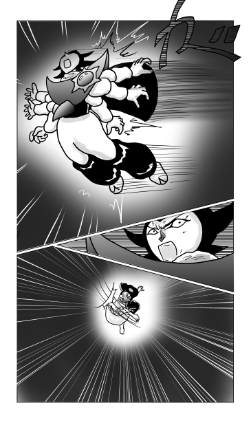 黒牛の角