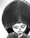 黒無垢の女