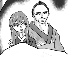 黒子と白子の両親