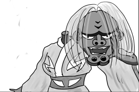 黒塚の鬼女