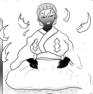 謎の女