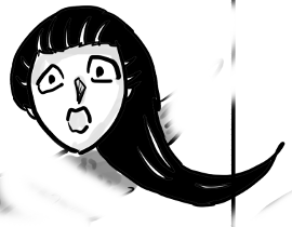 首だけ