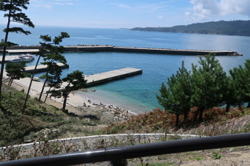 金華山の桟橋