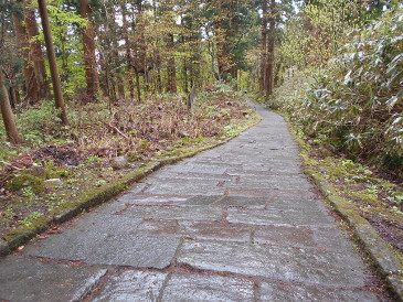 出羽三山　登山道