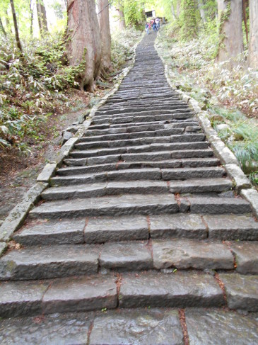 出羽三山　登山道