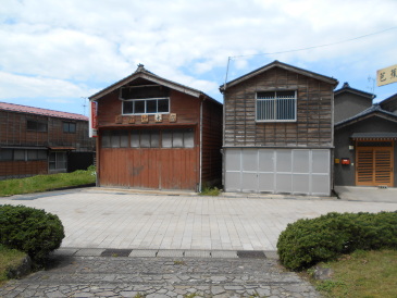 芭蕉宿泊地跡　出雲崎