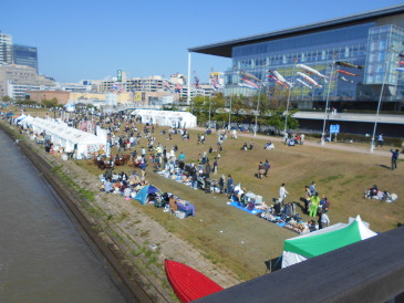川原のイベント