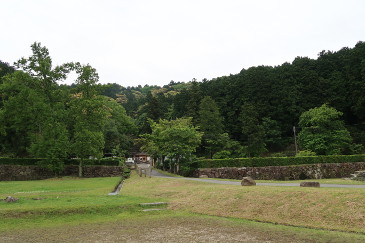 安土城跡　登山口