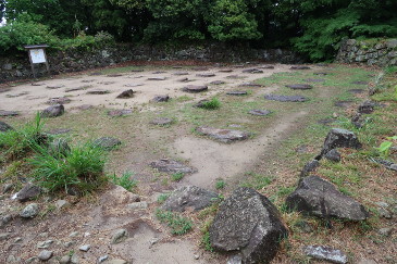 安土城址　天守閣跡