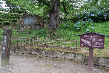 荒城の月の碑