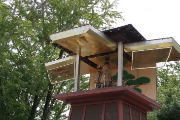 岡崎城　からくり時計