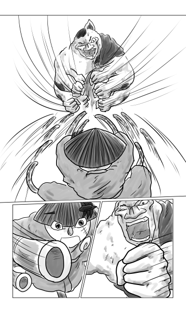 こぶし対こぶし