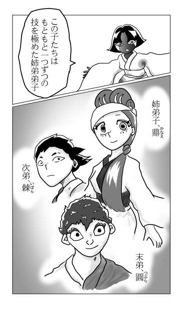 鼎　棘　圓