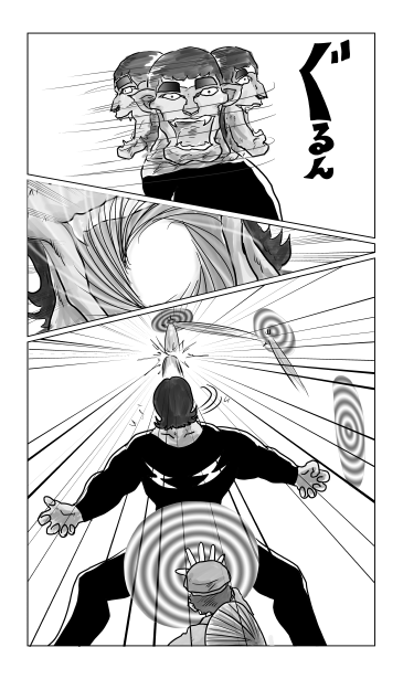 和夢148話　黒狼対芭蕉・曽良