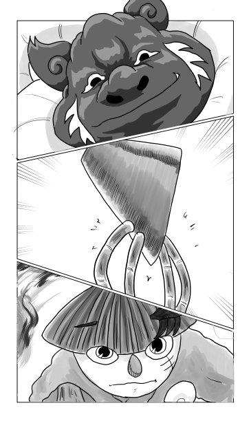 和夢153話　黒犬の剣、剣、そして剣