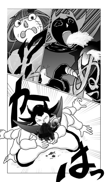 血を吐く