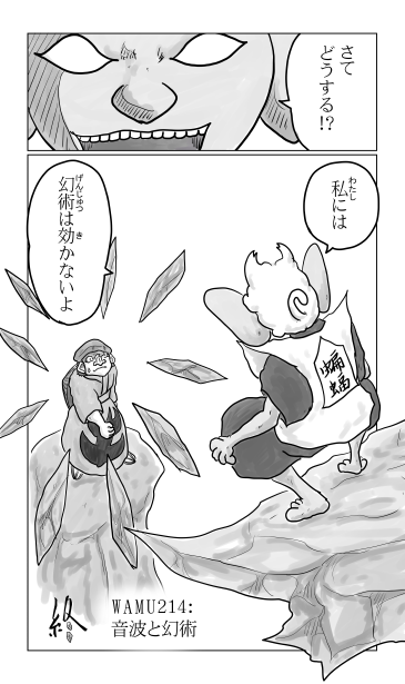 私には幻術は効かないよ