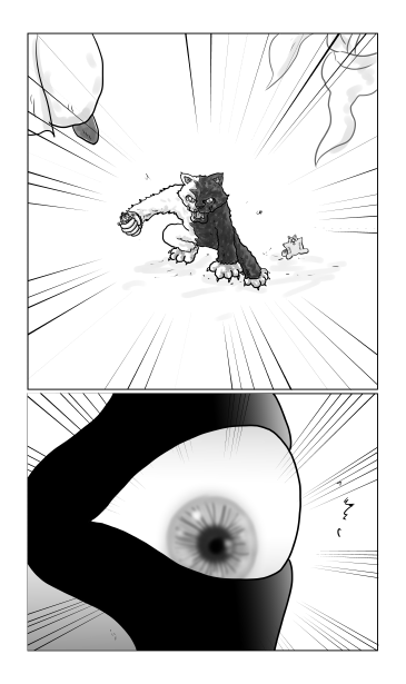 化け猫　瞳
